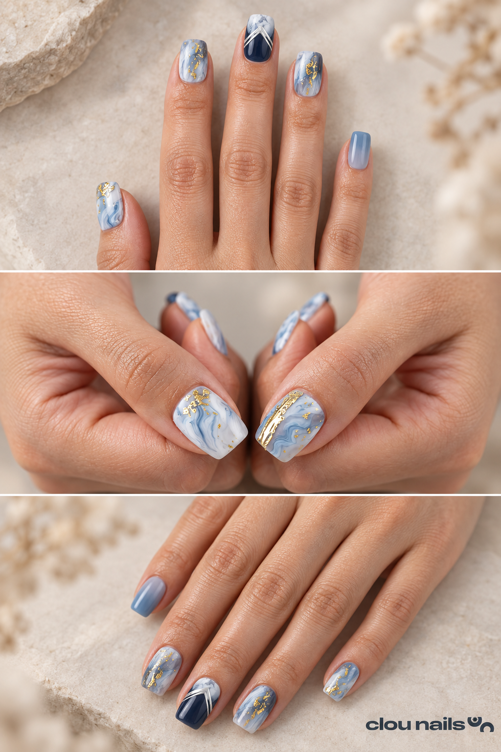 Nail Art Balerin Orta Press-On Takma Tırnak Seti (CN19661)