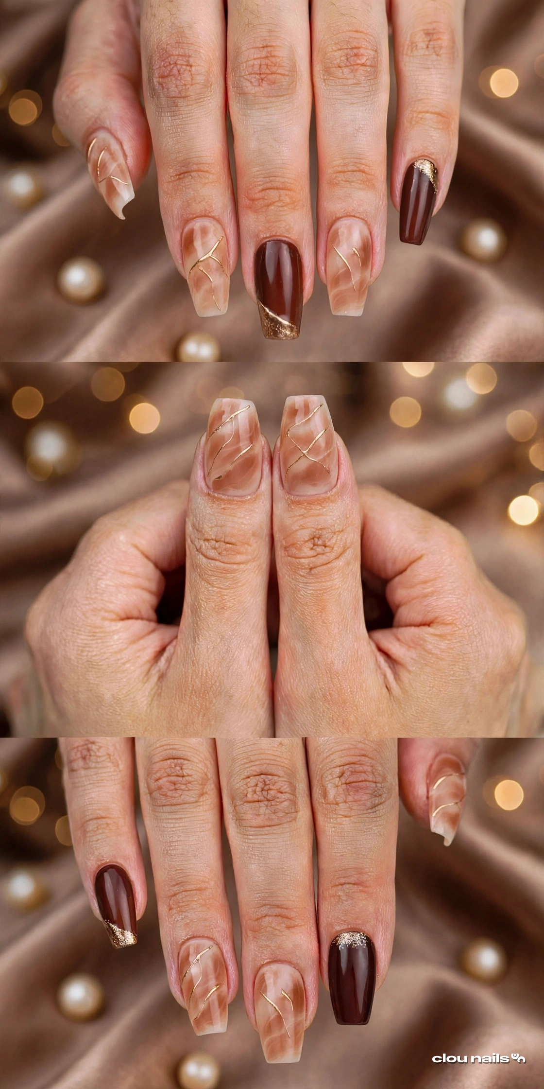 Nail Art Balerin Uzun Press-On Takma Tırnak Seti (CN1991)