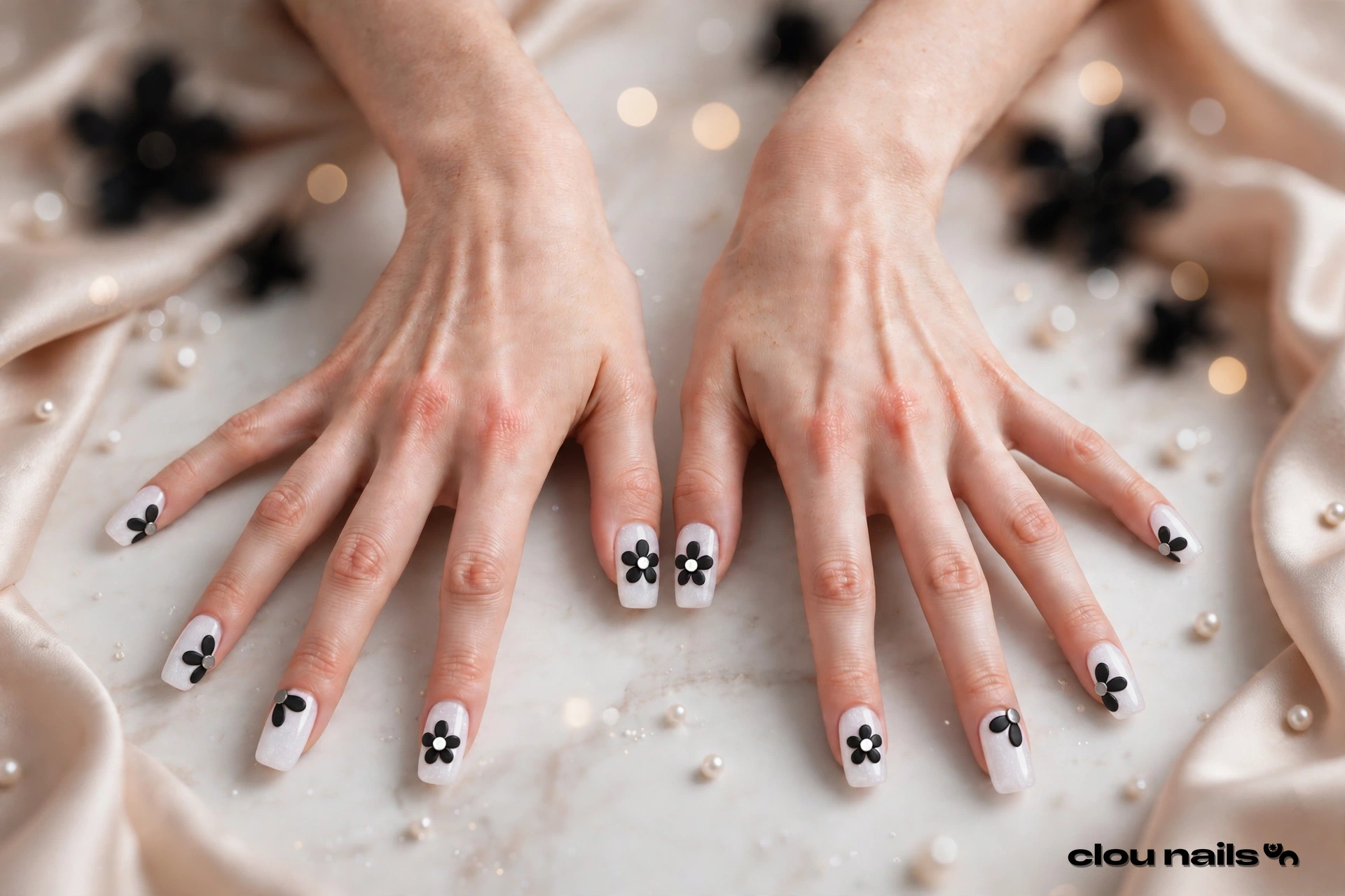 Nail Art Küt Orta Press-On Takma Tırnak Seti (KA011)