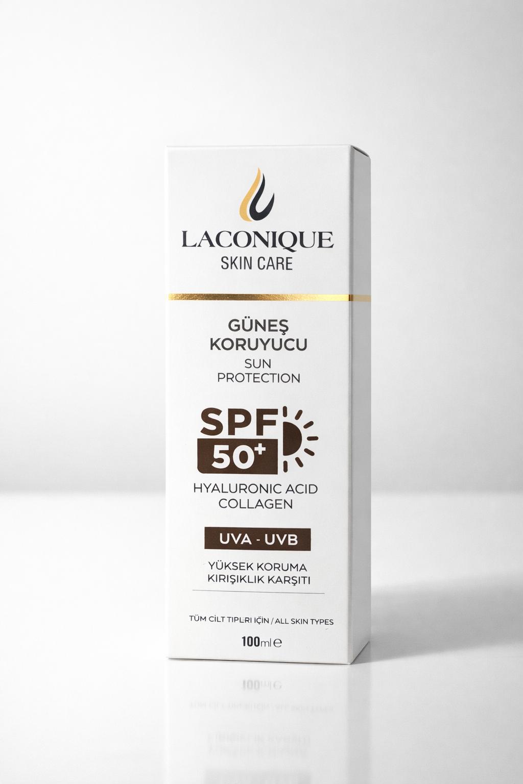 Laconique SPF50+ Yüksek Korumalı Güneş Kremi Duruş