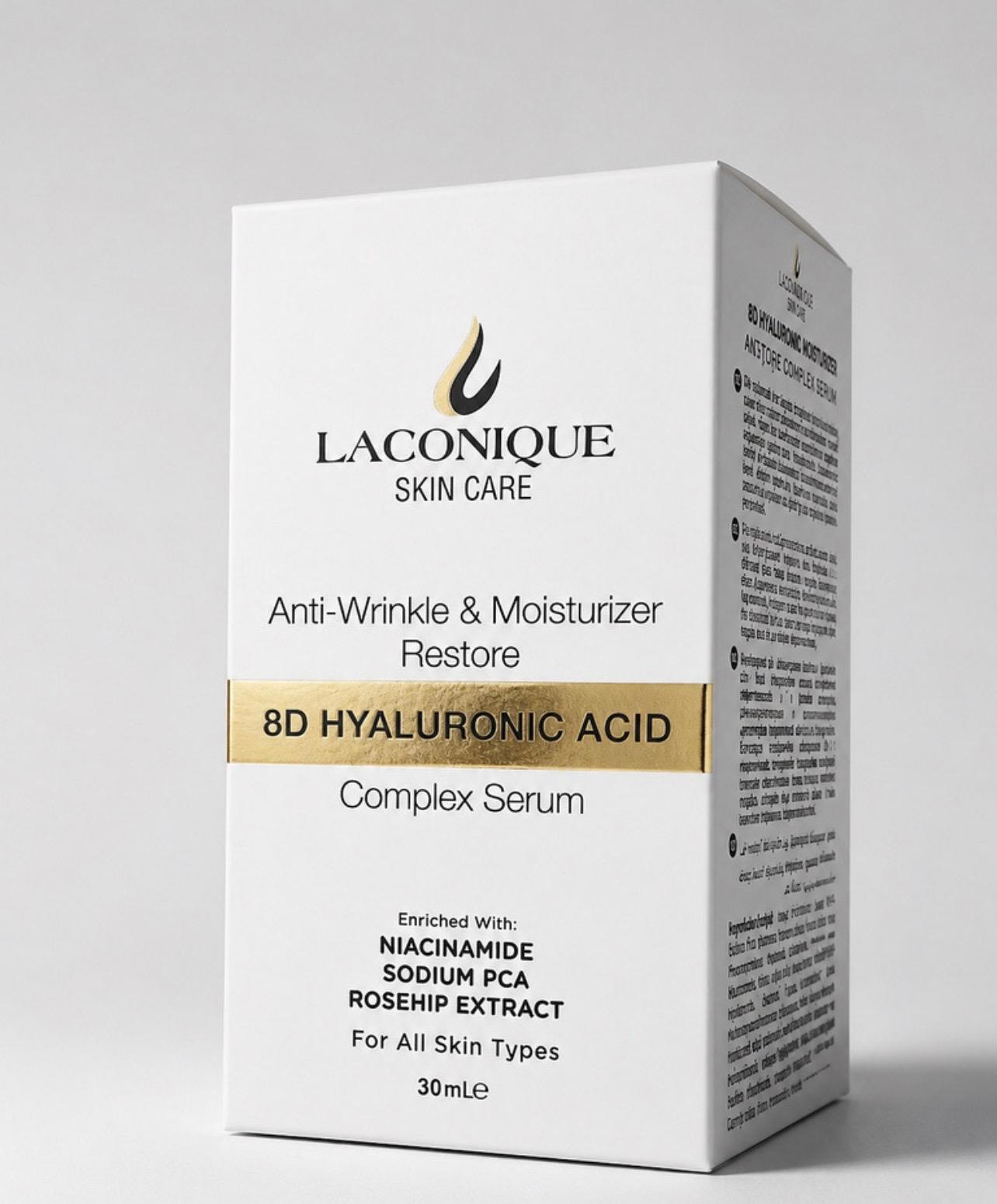 Laconique 8D Hyaluronik Asit Yoğun Nemlendirici Serum